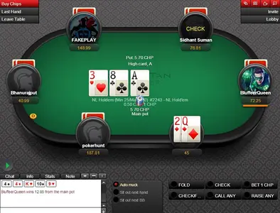 Spartan Poker Holdem Table Ru