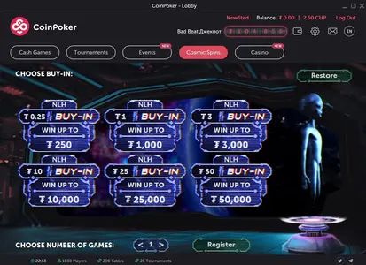 Coin Poker New Lobby Spins Ru