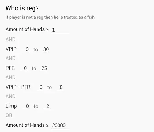 статистика регуляры vs фиши