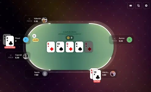 Ton Poker 6 Max Table