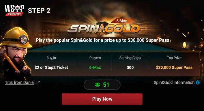 Wsop Express Satellite GGPoker Step2
