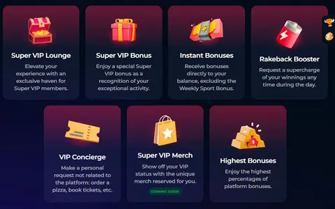 Bet Fury Casino VIP Club