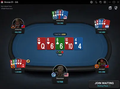 Club Gg Omaha 6 Max Table Pc