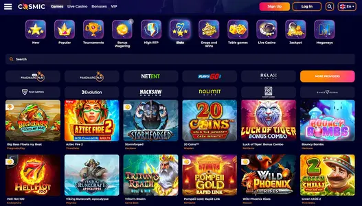 Cosmic Slot Casino Slots