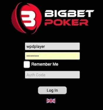 Ventana de ingreso Kings Club Pkr