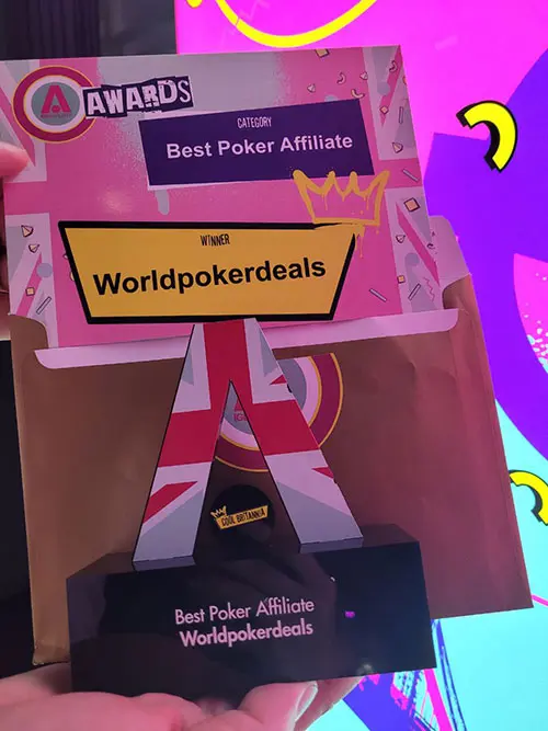 Worldpokerdeals Best Poker Affiliate 2025 Cup
