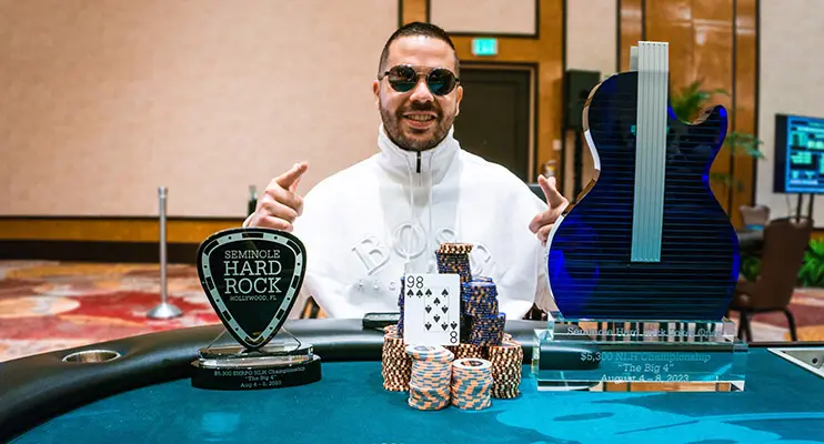 Фарид Джаттин сделка в Seminole Hard Rock Poker Open