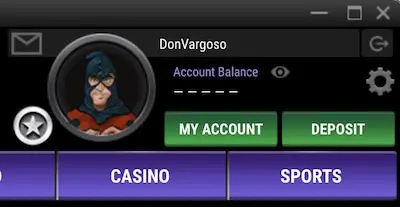 Americas Cardroom Button Deposit