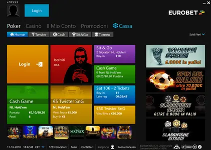 Ipoker Italy Main Lobby Es