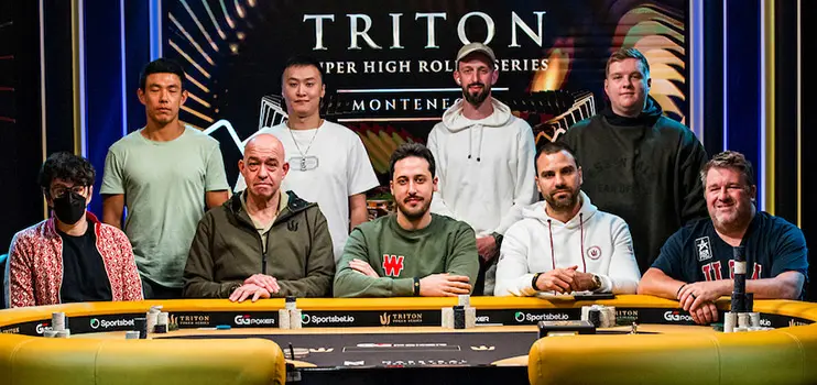Final Table Players  Triton Shrs Montenegro 2024 25 K Gg Millions