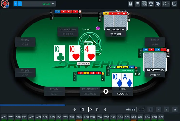 DriveHUD реплейер