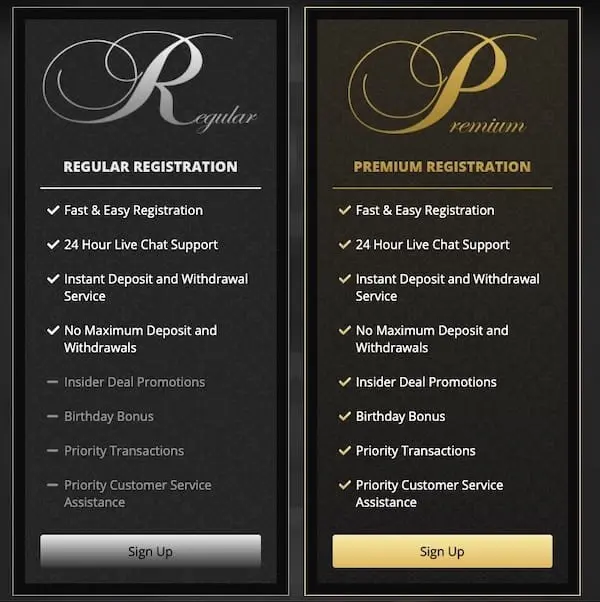 Creación de una nueva cuenta en ShenPoker