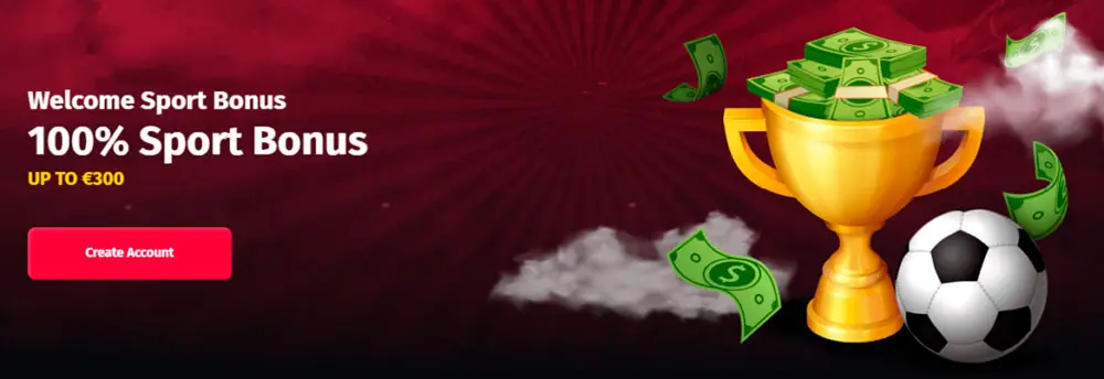 Welcome Sport Bonus Jett Bet