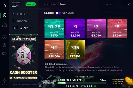 Run It Once Poker Sng Lobby En