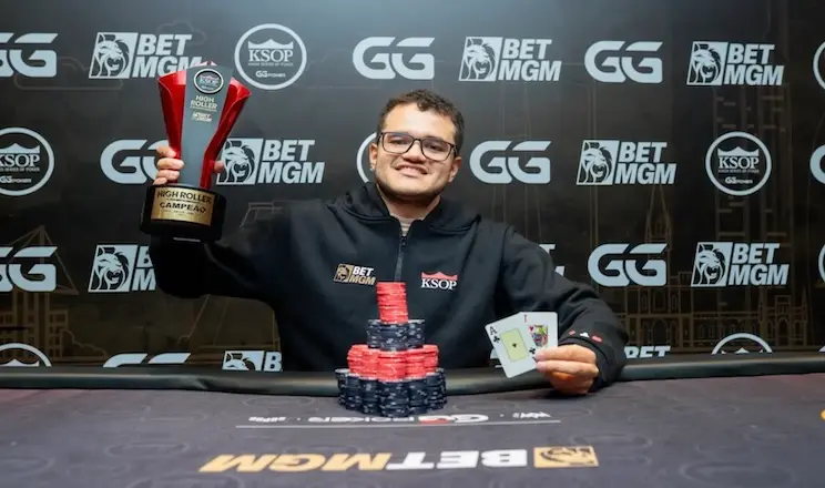 Carlos Serrano Colombia High Roller Ksop Campeon