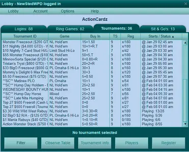 Action Cardz Poker Cash Lobby Es