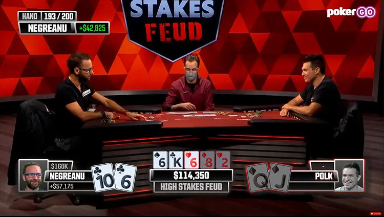 Daniel Negreanu y Doug Polk bote de $114k