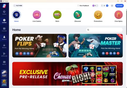 Wpt Global Casino Home Page