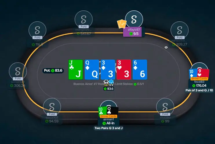 Stake Poker Cash Table