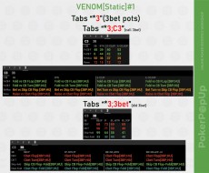 tabs:  3; (3bet pot)