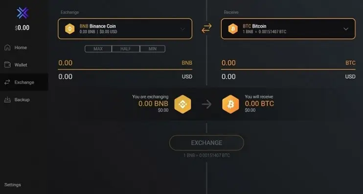 Купить биткоин с криптокошелька