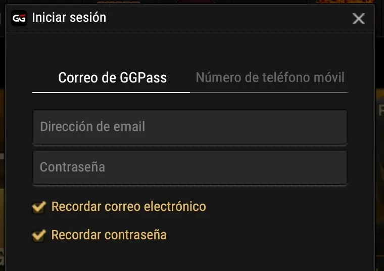 Ggpoker Credenciales
