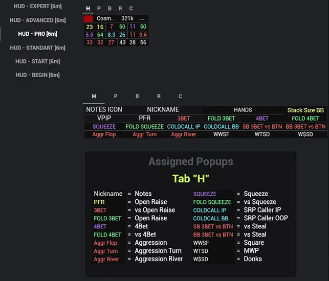 Cosmos Cash Hud Pro информация