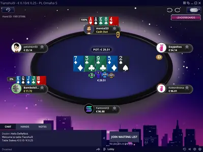 Vbetpoker Plo Table New En
