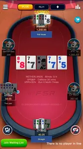 Fish Poker Omaha Table