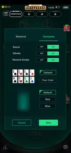 Pokio Settings Table Es