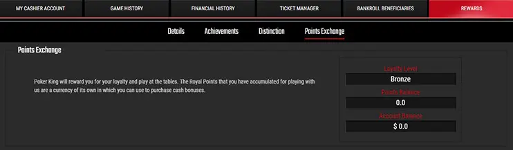 Royal Club Royal Points обмен