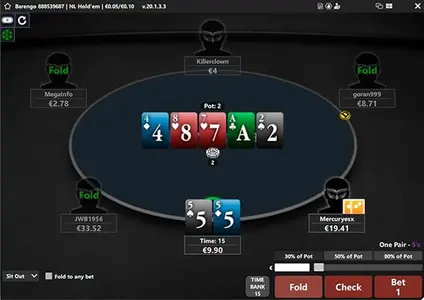 Betfair Poker Layout Wpd En