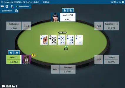 Bet at Home Poker 6 Max Table En