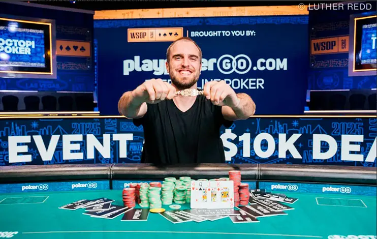 Ryan Hoenig Win Event 18 Dealers Choice 6 Handed Championship Wsop 2025
