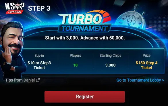 Wsop Express Satellite GGPoker Step3