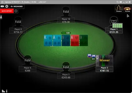 Nordicbet Poker Omaha Table Ru