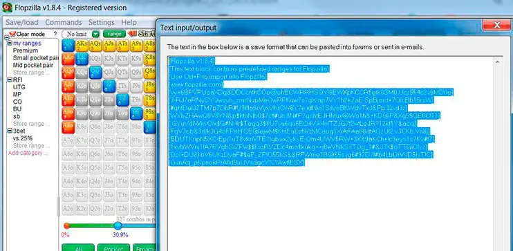 Импорт ренджа рук