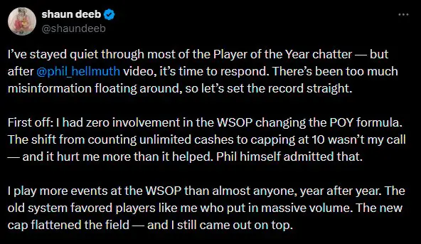 Shaun Deeb X About Poy