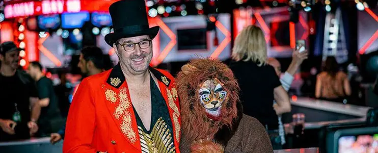 Phil Hellmuth and Jungleman WSOP 2023