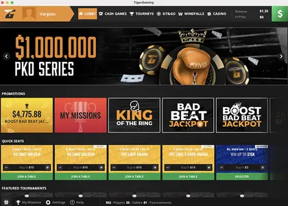 Tigergaming Main Lobby Lat