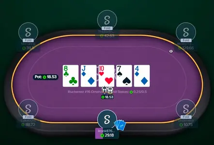 Stake Poker Plo Table