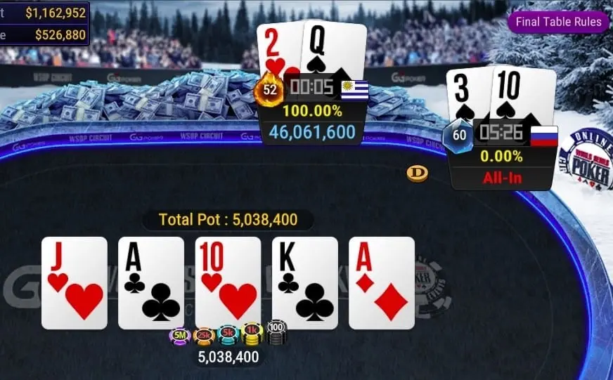 La mano que le dio el título a Joaquín Melogno