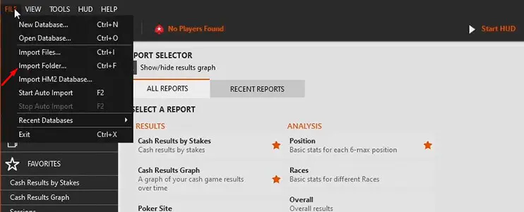 holdem manager 3 импорт истории рук из GGpokerok