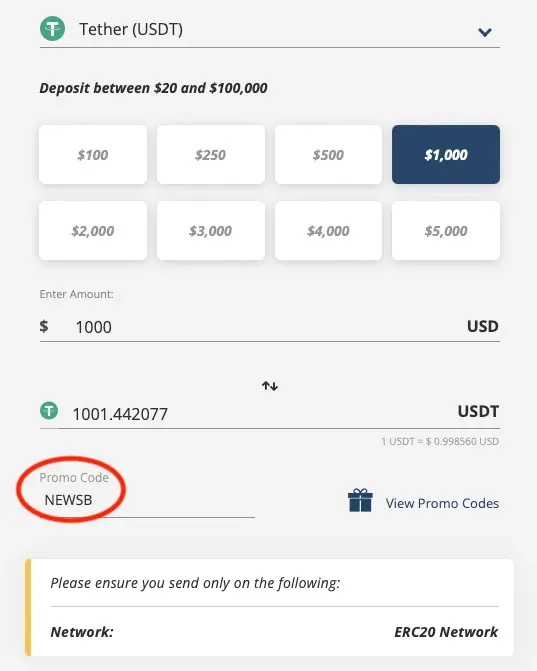 Deposit Bonus Code SportsBetting