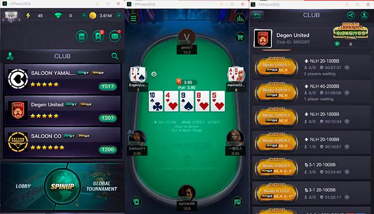 Клубные покерные приложения