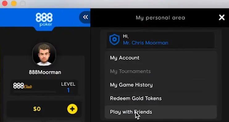 888poker With Friends