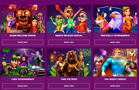 Super Slots Casino Promo Page