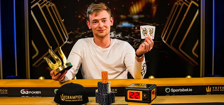 Артем Ласовский победитель Triton SHRS Montenegro 2024  Mystery Bounty