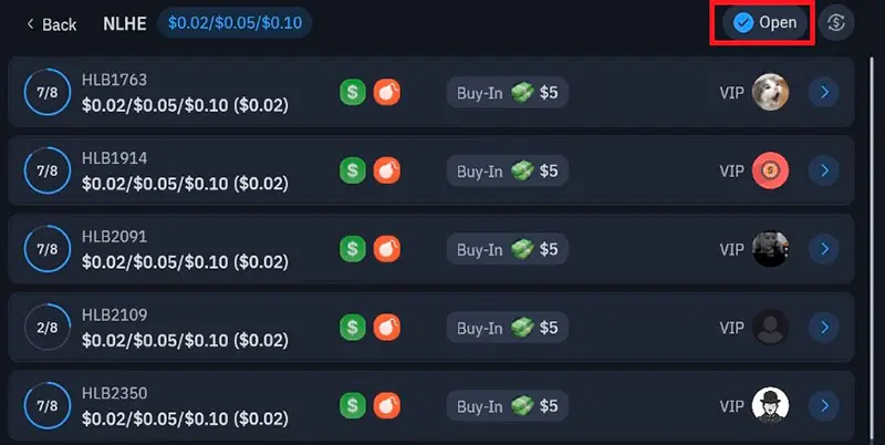 New Lobby Cash Tables Wpt Global