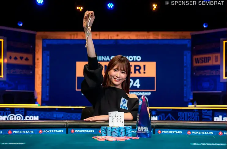 Shiina Okamoto Win Event 70 Ladies Championship Wsop 2025